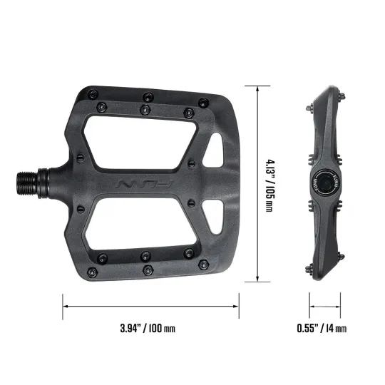Funn Taipan kompozit SB – Bike Pedals (hnědé) | Katmar.cz