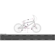 Haro Leucadia Freestyle BMX bike Grey | Katmar.cz