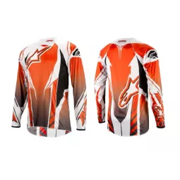Alpinestars A-line L/S Jersey dres Orange/Black/Grey