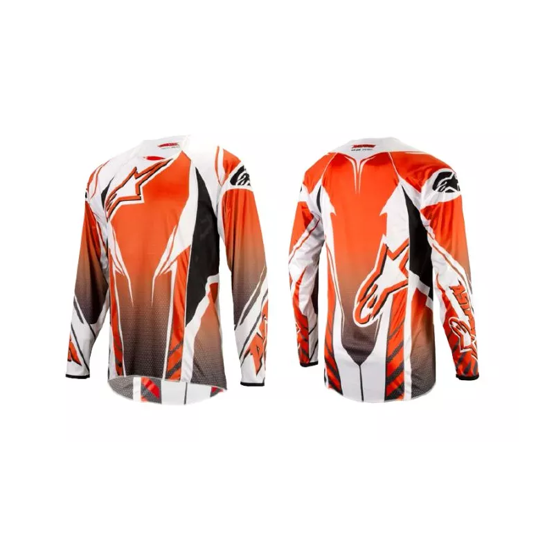 Alpinestars A-line L/S Jersey dres Orange/Black/Grey
