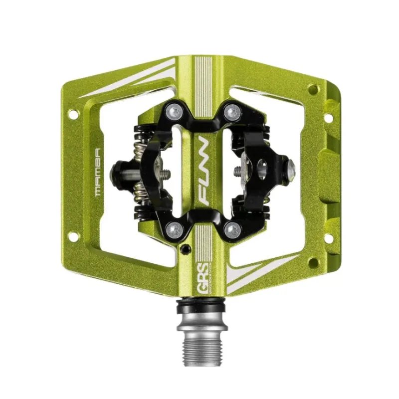 FUNN Mamba S (small) Double side SPD - GRS pedals green | Katmar.cz