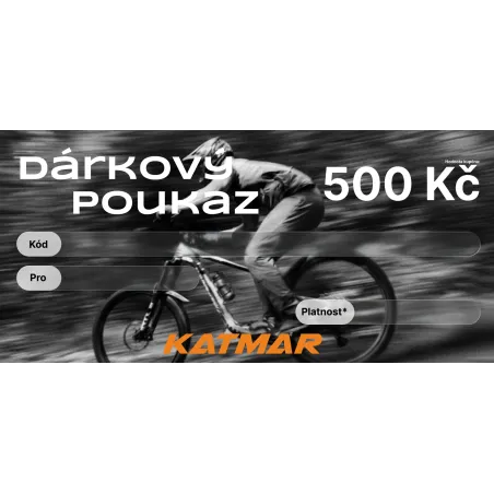 Gift Voucher Katmar - 500 CZK