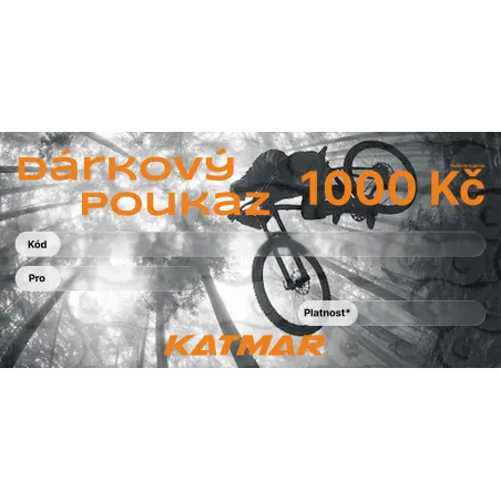 Gift Voucher Katmar - 1000 CZK