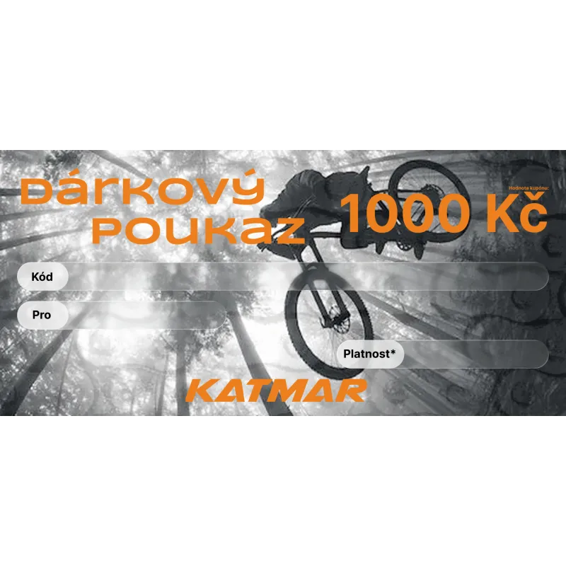 Gift Voucher Katmar - 1000 CZK