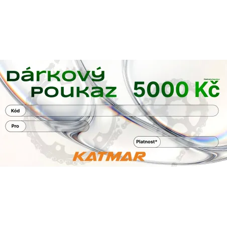Gift Voucher Katmar - 5000 CZK