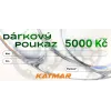 Dárkový poukaz Katmar 5000 Kč | Katmar.cz