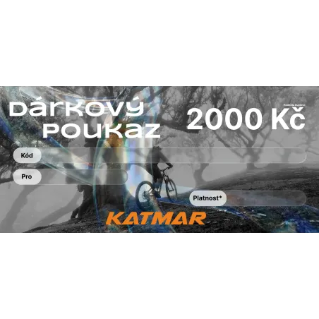 Gift Voucher Katmar - 2000 CZK