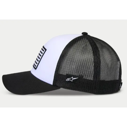Alpinestars FLAG Snapback hat White/Black | Katmar.cz