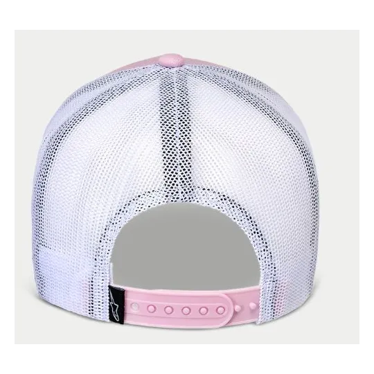 ALPINESTARS FLAG Snapback hat – trucker cap (pink) | Katmar.cz
