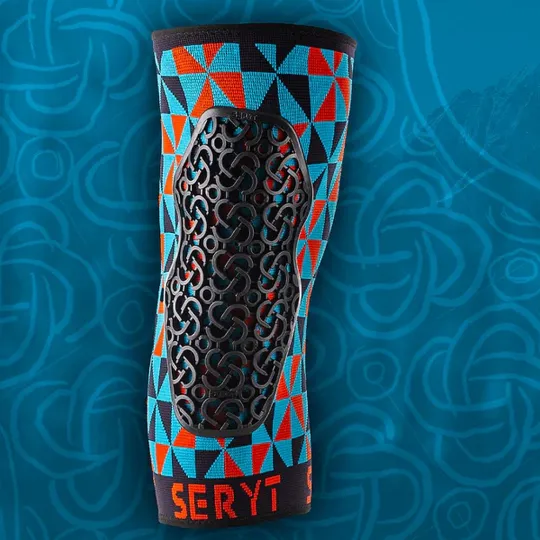 Seryt Flow Knee chrániče kolen Arlecchino (Red) | Katmar.cz
