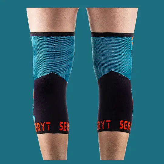 Seryt Flow Knee chrániče kolen Arlecchino (Red) | Katmar.cz
