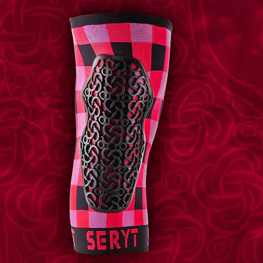 Seryt Flow Knee protectors Checker Pink | Katmar.cz
