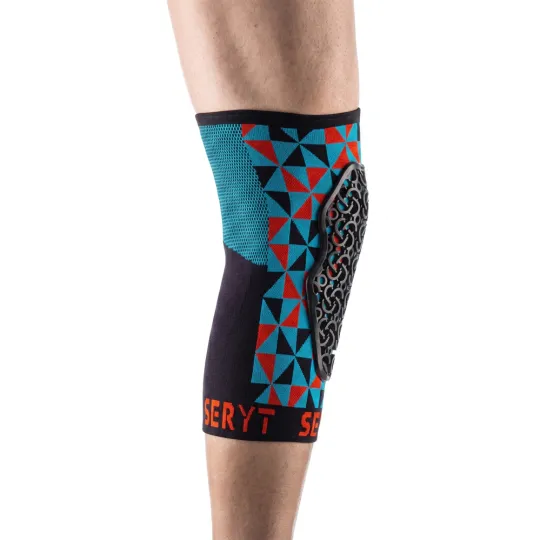 Seryt Flow Knee chrániče kolen Arlecchino (Red) | Katmar.cz