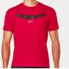 Alpinestars Elliptic CSF SS tričko - červené | Katmar.cz