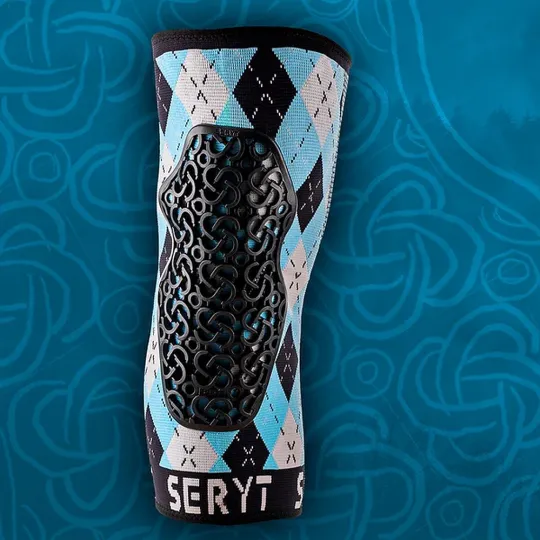 Seryt Flow Knee chrániče kolen Galles Light Blue
