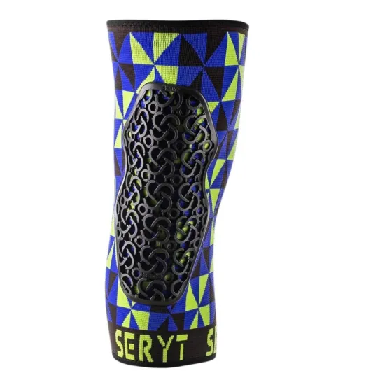 Seryt Flow Knee chrániče kolen Arlecchino Light Blue/Green