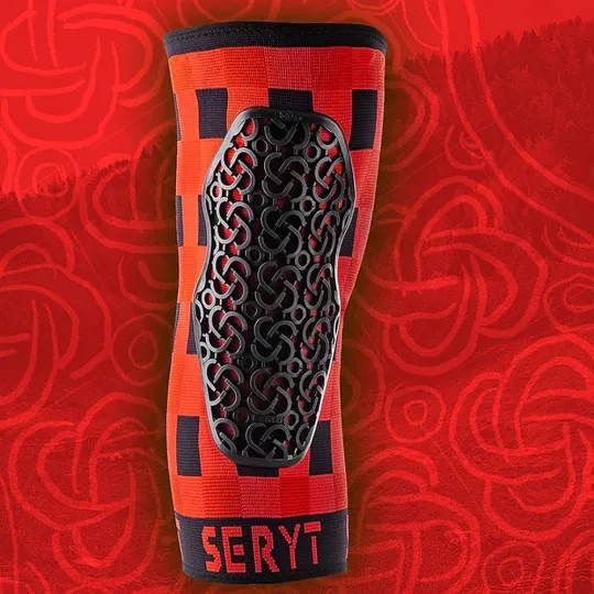 Seryt Flow Knee chrániče kolen Checker Red