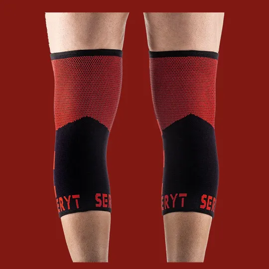 Seryt Flow Knee chrániče kolen Checker Red