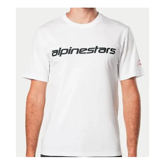 Alpinestars Linear Wordmark 2.0 CSF tričko - bílé | Katmar.cz
