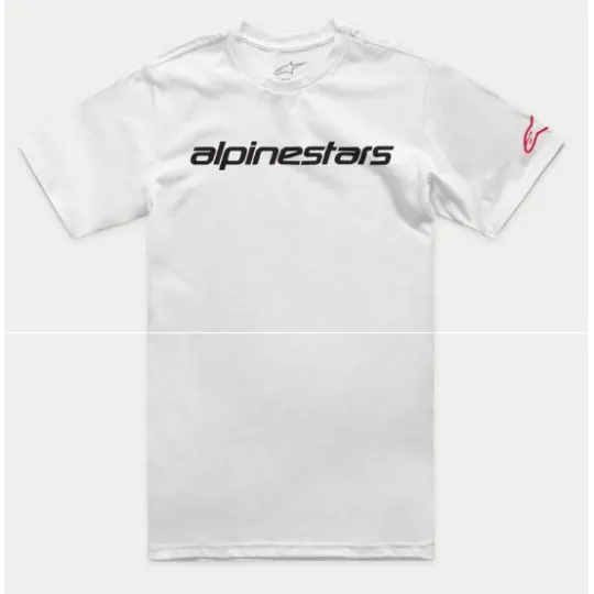 Alpinestars Linear Wordmark 2.0 CSF tričko - bílé | Katmar.cz