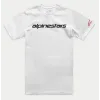 Alpinestars Linear Wordmark 2.0 CSF tričko - bílé | Katmar.cz