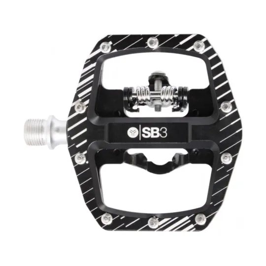 SB3 Kroma SEMI automatic pedály (1-stranné SPD) černé | Katmar.cz