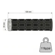 SB3 Big One Lock On gripy průměr 33 mm Pink růžová | Katmar.cz