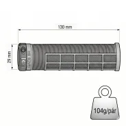 Gripy SB3 Race EN Lock-On (29 mm) | Katmar.cz