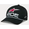 Alpinestars Ride Comp Snapback kšiltovka - černá/bílá/červená | Katmar.cz