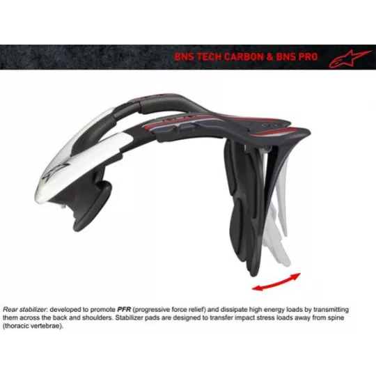 Alpinestars BNS TECH Carbon - Bionic Neck Support