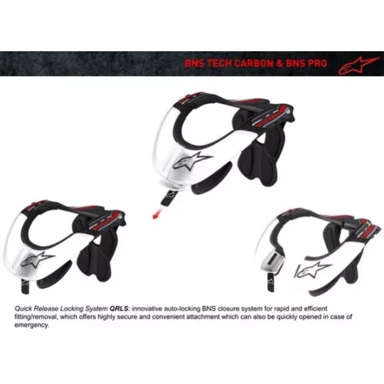 Alpinestars BNS TECH Carbon - Bionic Neck Support