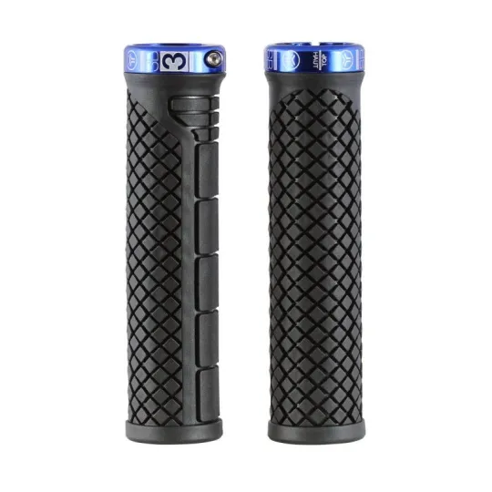 SB3 Shark Lock On gripy - black/blue | Katmar.cz