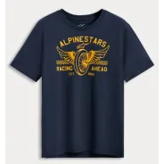 Alpinestars Heritage Patch tričko navy