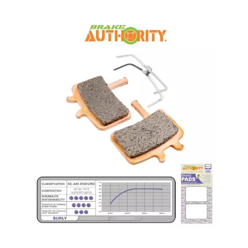 Brake Authority Burly - Avid Juicy brzdové destičky