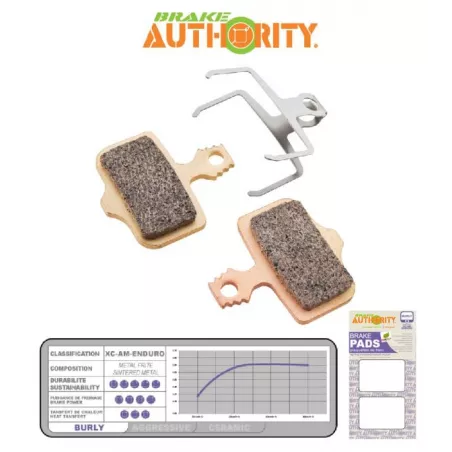 Brake Authority Burly - Avid Elixir, DB, Sram Level  brzd. desti