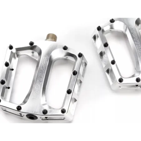 Dartmoor THUNDER Alu CNC – Bike Pedals (Silver) | Katmar.cz