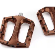 Dartmoor THUNDER Alu CNC pedály - Choco | Katmar.cz