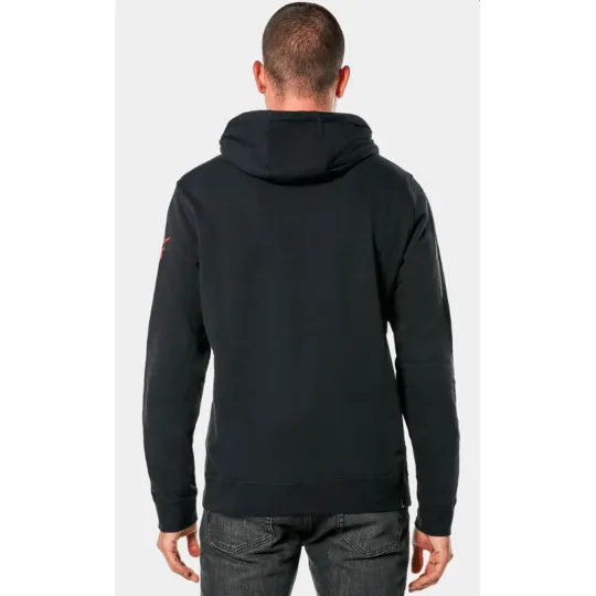Alpinestars Linear Wordmark v3 mikina černo/bílo/červená | Katmar.cz
