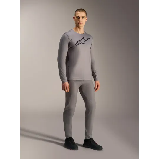 Alpinestars A-Dura Ride Jersey Gray Long Sleeve | Katmar.cz