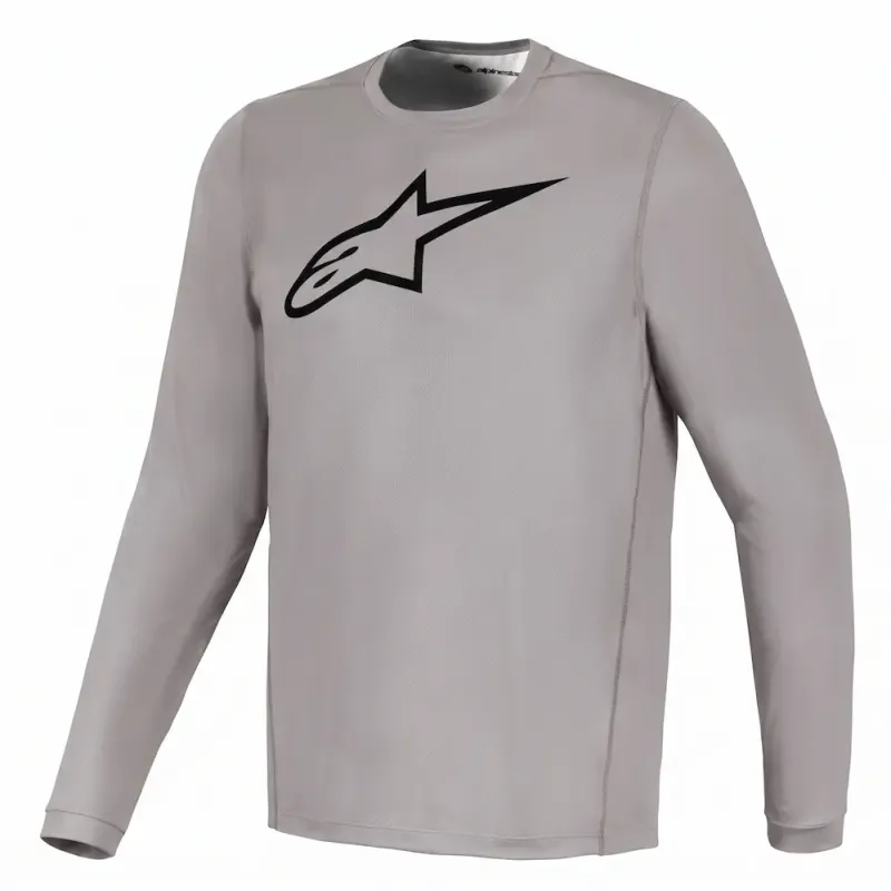 Alpinestars A-Dura Ride Jersey Gray Long Sleeve | Katmar.cz