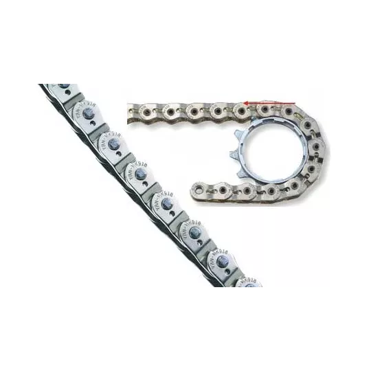 RAPTOR Gusset Slink Offset Chain 1/2"x3/32" CP | Katmar.cz