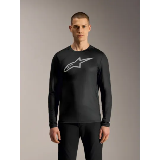 Alpinestars A-Dura Ride Jersey Black Camo LS | Katmar.cz