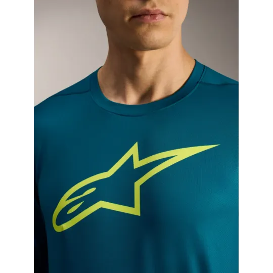 Alpinestars A-Dura Ride – modrý MTB dres, camo potisk | Katmar.cz