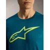 Alpinestars A-Dura Ride – modrý MTB dres, camo potisk | Katmar.cz