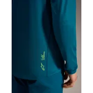 Alpinestars A-Dura Ride Jersey Blue/Green LS | Katmar.cz