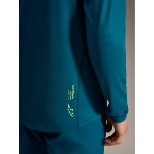 Alpinestars A-Dura Ride – modrý MTB dres, camo potisk | Katmar.cz