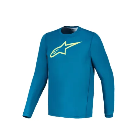 Alpinestars A-Dura Ride – modrý MTB dres, camo potisk | Katmar.cz