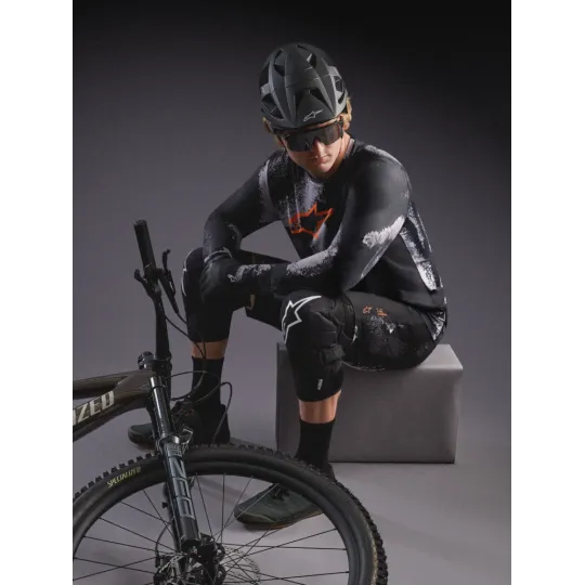 Alpinestars A-Dura Ride – MTB dres Colorwash, červené logo | Katmar.cz