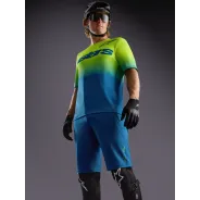 Alpinestars A-Dura Astars 2.0 Blue/Green/Yellow Fluo – MTB dres | Katmar.cz