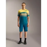 Alpinestars A-Dura Astars 2.0 Jersey Blue/Green/Yellow Fluo | Katmar.cz